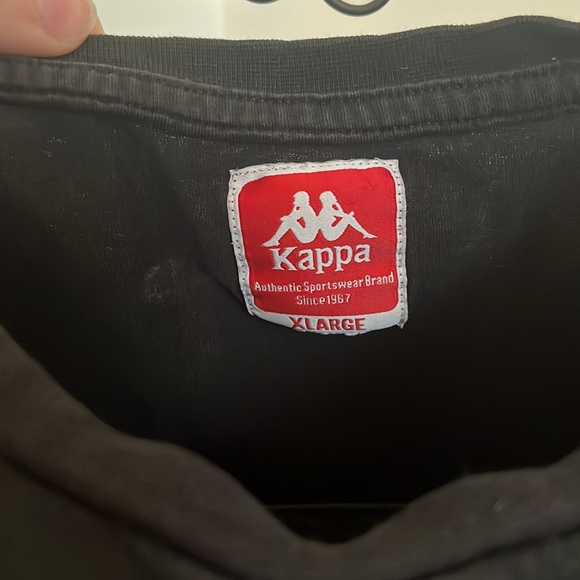 Black kappa t-shirt - Picture 3 of 4